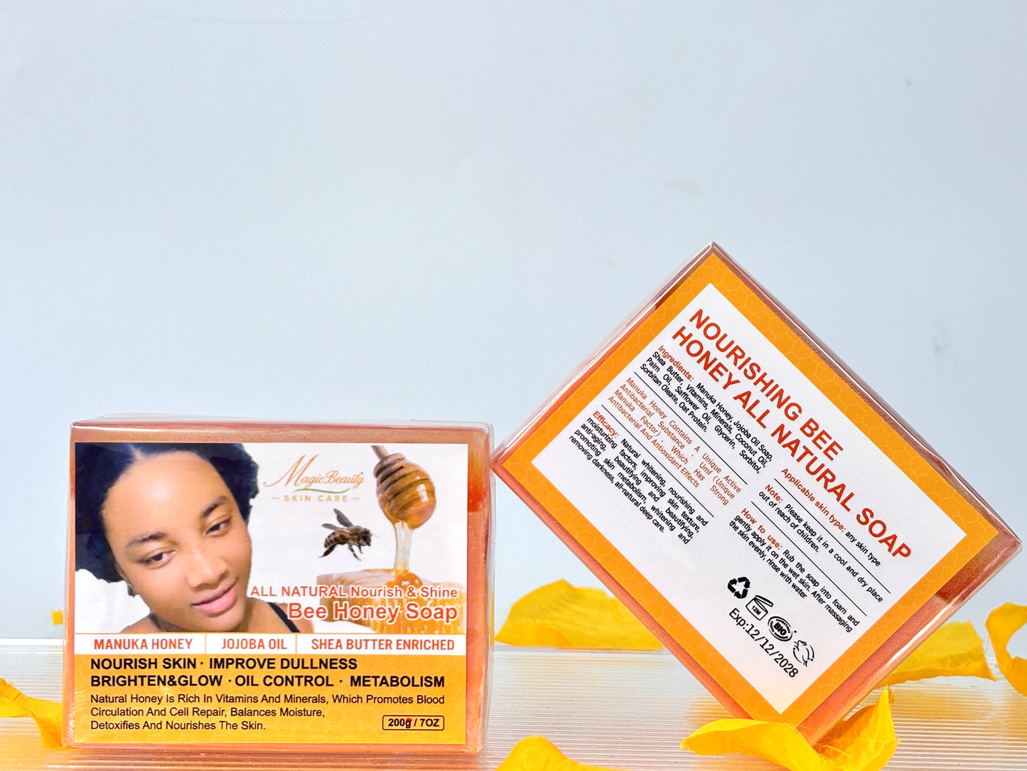 All Natural Nourish & Shine Bee Honey Soap